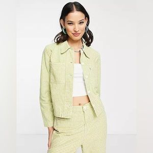Levi’s gingham chore jacket